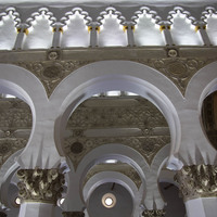 Congregational synagogue of Toledo, interior view