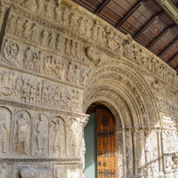 West portal of Santa Maria de Ripoll