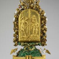 Holy Thorn reliquary, back