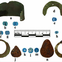 Finds of beads as well as copper and iron jewelry from Alaska