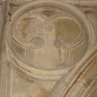 Lincoln Cathedral, blind arcade detail