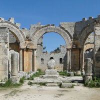 Qal'at Sem'an, base of Symeon the Stylite's column