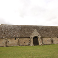 Great Coxwell Barn, east flank