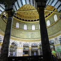 Dome of the Rock, interior