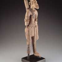 Smithsonian, National Museum of African Art, archer figure