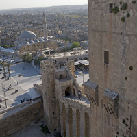 Citadel of Aleppo, view from the citadel