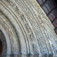 West portal of Santa Maria de Ripoll, archivolts