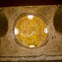 Qusayr 'Amra, caldarium ceiling