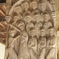 Monastery of Santo Domingo de Silos, Doubting Thomas relief