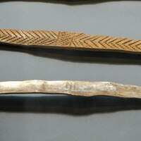 Galloway Hoard, armbands, one with runes