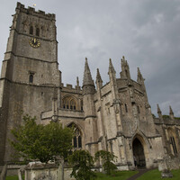 Northleach parish church south facade