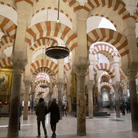 Great Mosque of Córdoba, hypostyle hall with superimposed arches