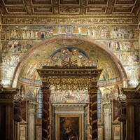 Church of Santa Maria Maggiore, triumphal arch and apse