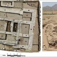 Beta Samati, plan of the area B basilica created from a 3D model of the 2015 and 2016 excavations