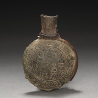 Cleveland Museum of Art, pilgrimage ampulla, Crucifixion