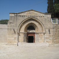 St. Mary in Jehoshaphat, facade of the 12th-century tomb