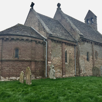 Kilpeck parish church, view from the northeast