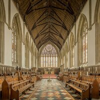 Merton College, Oxford, chapel interior