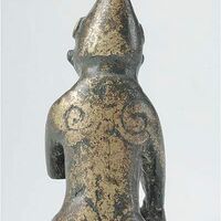 Historiska museet, Freyr figurine, back