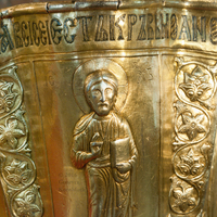 Bratilo Chalice, detail of Christ