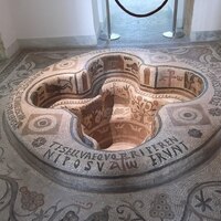 Bardo Museum, Kelibia baptismal font