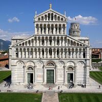 Pisa Cathedral, west facade