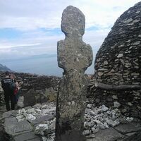 Skellig Michael, cross slab