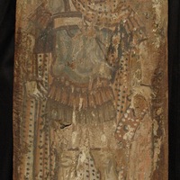 Bawit, bilateral icon, St. Theodore (Coptic Museum, Cairo)