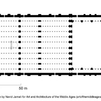 Great Mosque of Córdoba, plan ca. 965