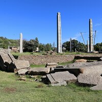 Aksum, stelae field