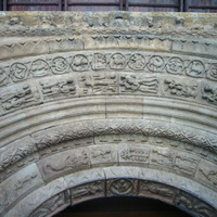 West portal of Santa Maria de Ripoll, archivolts