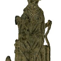 British Museum, Thomas Becket ampulla, figure in the round