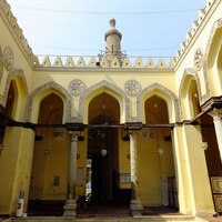 Al-Aqmar mosque, courtyard