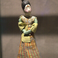 Urumqi, Xinjiang Regional Museum, Astana dancer