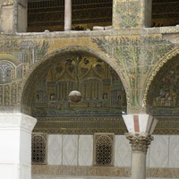 Great Mosque of Damascus, west arcade mosaics