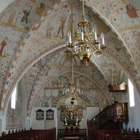 Møn, Keldby Church, interior