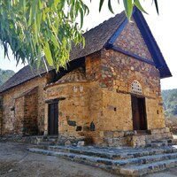 Asinou, Panagia Phorbiotissa, exterior